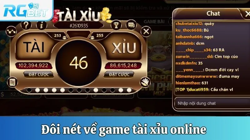 Đôi nét về game tài xỉu online 